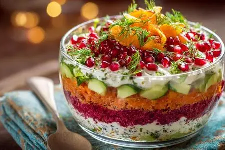 5 лучших слоеных салатов на праздничный стол: вкусные, простые и быстрые рецепты