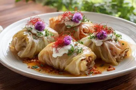 Голубцы из Пекинской Капусты с Фаршем и Рисом: Легкость, Вкус и Аромат на Вашем Столе