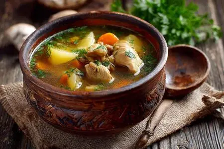 Рассольник рецепт классический с рисом и огурцами: Душа русской кухни