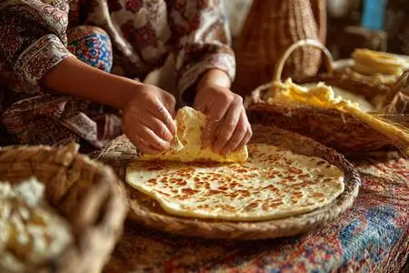 Кутабы: Солнечный Вкус Азербайджанского Пышного Лаваша