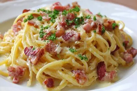 Паста Карбонара с беконом и сливками: Секреты Идеального Вкуса