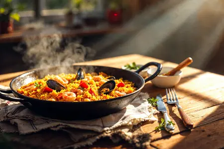 Классическая паэлья из морепродуктов: лучший испанский рецепт приготовления