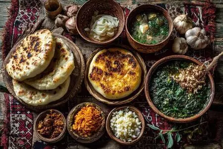 Грузинская кухня: Путешествие по вкусам и традициям