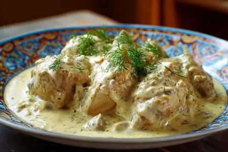 Курица в сливочном соусе по-грузински: нежность вкуса Кавказа у вас дома