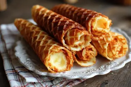 Рецепт хрустящих вафельных трубочек для советской электрической вафельницы: Секреты идеального десерта