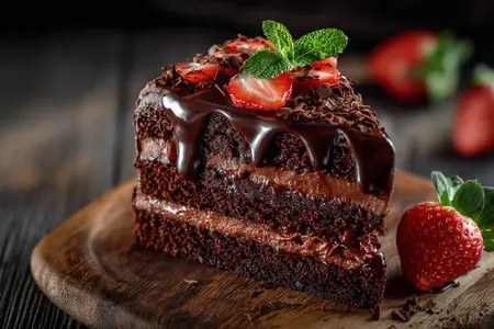 Торт Три Шоколада: Симфония Вкуса и Нежности