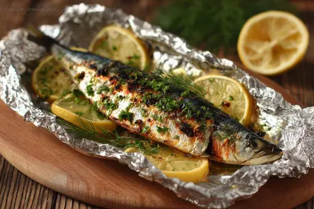 Скумбрия в духовке в фольге: Секреты Идеального Аромата и Нежнейшей Текстуры