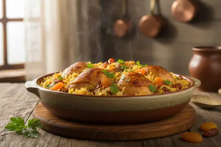 Плов в духовке с курицей: пошаговый рецепт