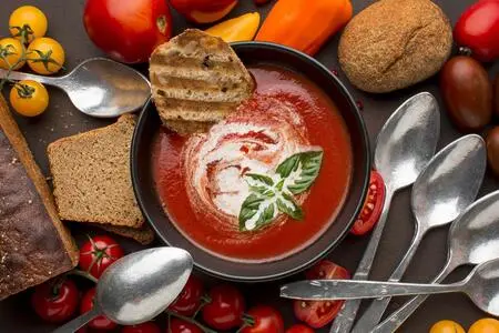 Ароматный томатный суп: симфония вкуса и цвета
