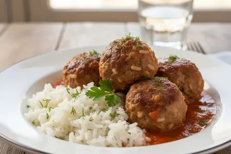 Как готовить ёжики из фарша с рисом: понятный пошаговый рецепт