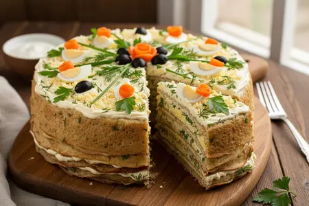 Классический печёночный торт: пошаговый рецепт и секреты