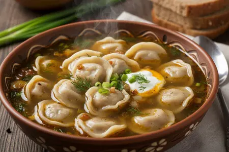 Наваристый суп с пельменями: вкусный и сытный обед