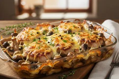 Свинина с грибами в духовке с сыром: лучшие рецепты и полезные советы