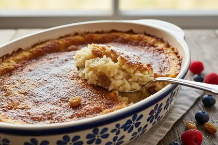 Рисовая запеканка как в детском саду: нежный вкус детства