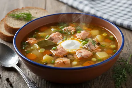 Суп из рыбной консервы горбуша: быстрый и вкусный обед