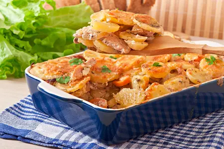 Сочная запеканка с картошкой и мясом: вкус домашнего уюта
