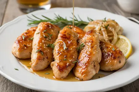 Курица в меду: простой и вкусный рецепт