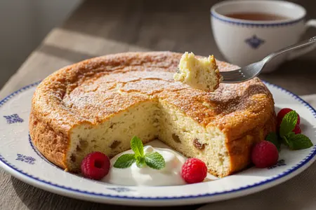 Творожный пирог с изюмом: нежный, ароматный и всегда получается