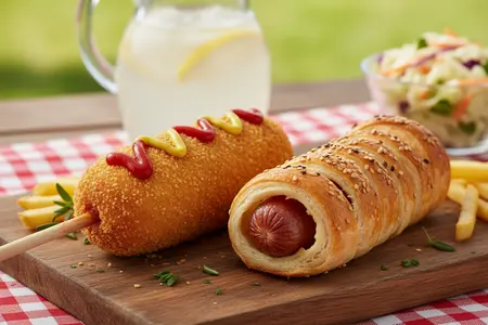 Корн-дог и сосиска в тесте: в чем отличие и как готовить дома