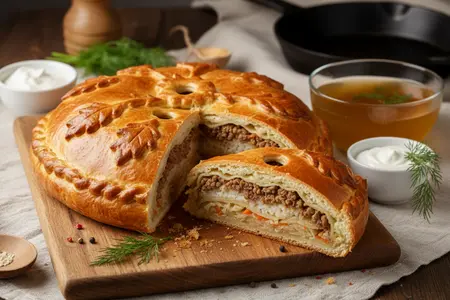 Кулебяка: классический рецепт и история блюда