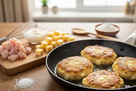 Рубленные котлеты из куриной грудки с сыром и майонезом: сочный и быстрый рецепт