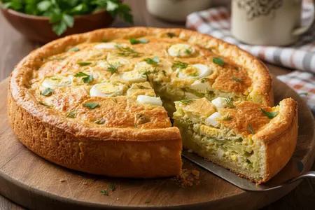 Заливной пирог с капустой и яйцом: быстрый домашний рецепт, который всегда получается
