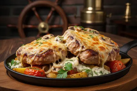 Мясо по-капитански - сытный рецепт для холодных вечеров
