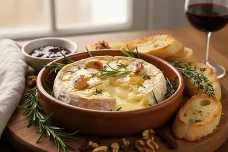 Запечённый камамбер - изысканная закуска для любого случая