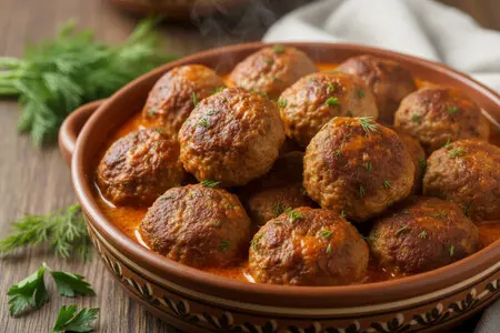 Тефтели из свинины - простой и вкусный рецепт