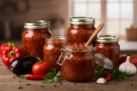 Аджика из баклажанов: лучшие рецепты, пропорции и секреты вкуса