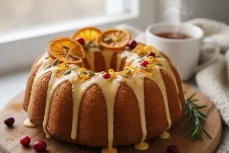 Тыквенный кекс с апельсином: солнечный вкус зимы