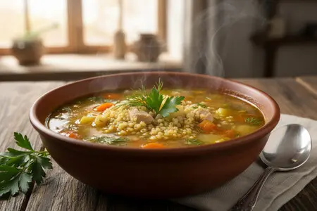 Суп с пшеном - простой и вкусный рецепт