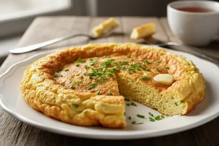 Омлет с манкой - пышный и сытный завтрак