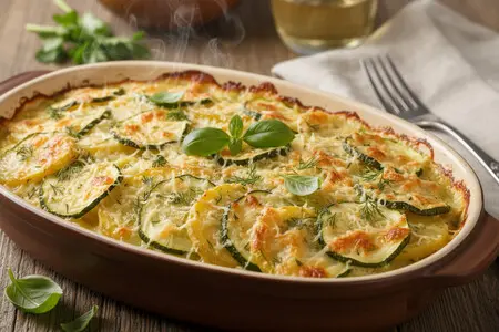 Запеканка из кабачков и картофеля - вкусный и простой рецепт