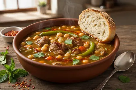 Суп с бараниной и нутом - сытный, ароматный и полезный рецепт