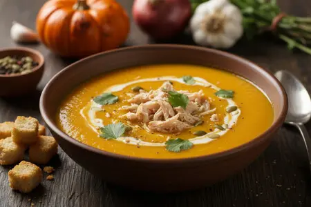 Суп-пюре из тыквы с обжаренными куриными кусочками: лучшие рецепты и полезные советы
