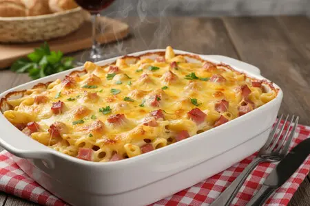 Запеканка из пасты с ветчиной и сыром: лучшие рецепты и советы
