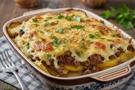 Картошка по-французски - сытное блюдо для семейного ужина