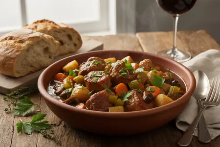 Рагу из свинины с овощами: сытно, ярко и по-домашнему