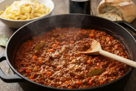 Мясной соус болоньезе - как готовить правильно