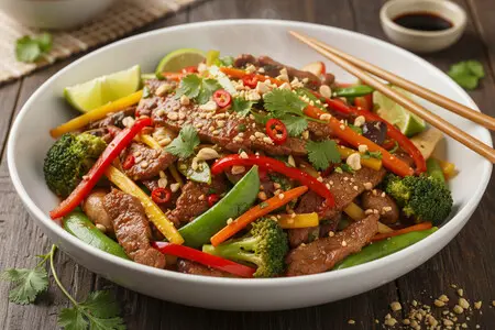 Говядина по-тайски с овощами - лучшие рецепты и секреты приготовления