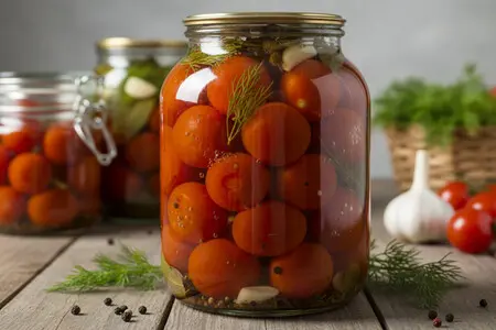 Маринованные помидоры - витаминная зимняя закуска