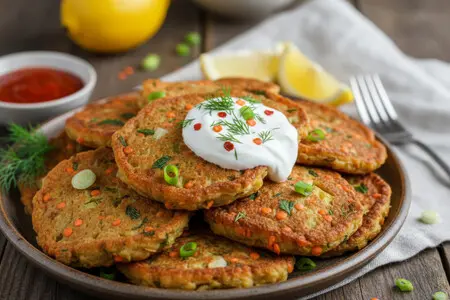 Чечевичные оладьи - полезно, вкусно и просто!