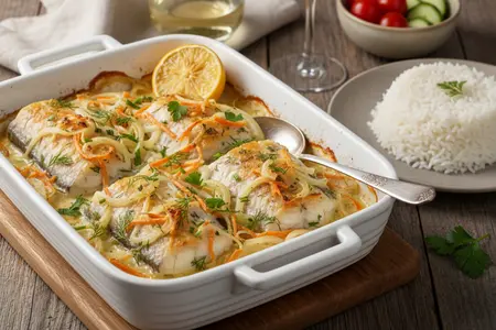 Филе минтая в духовке - вкусно, полезно и очень просто