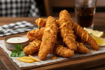 Куриные стрипсы - хрустящее блюдо из курицы