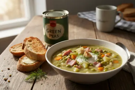 Суп из консервированного горошка: вкусно, быстро и из простых продуктов