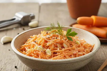 Салат с варёной морковью: простой, сытный и очень домашний