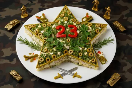 Лучшие идеи салатов к 23 февраля для любимых мужчин