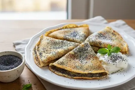 Блины с маком - идеальное угощение на Масленицу