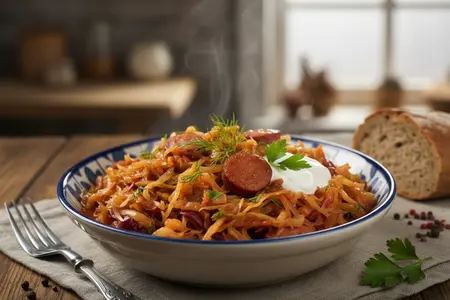 Тушёная капуста с морковью: вкусный источник витаминов